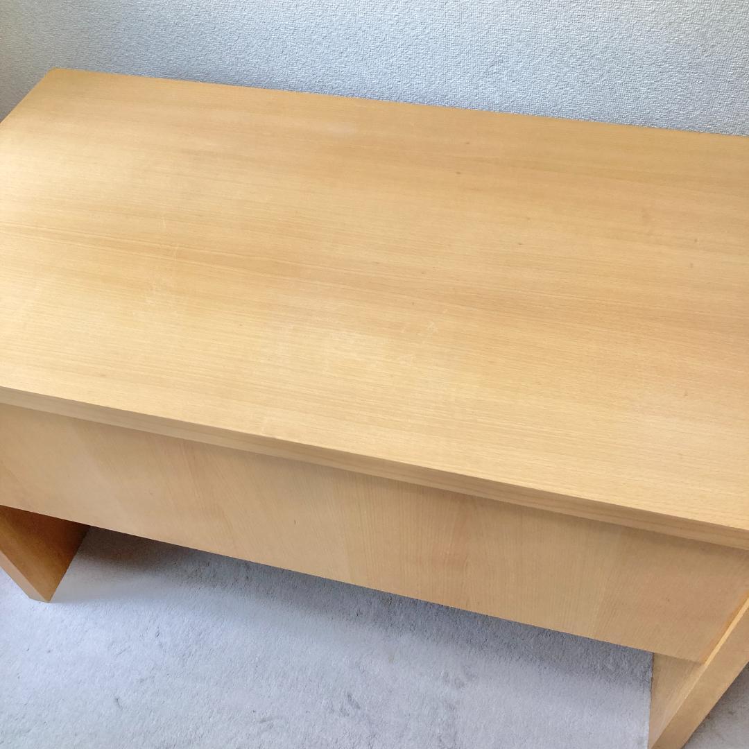 【レア廃番品✨】無印良品 MUJI ブナ材 シンプルデザイン デスク