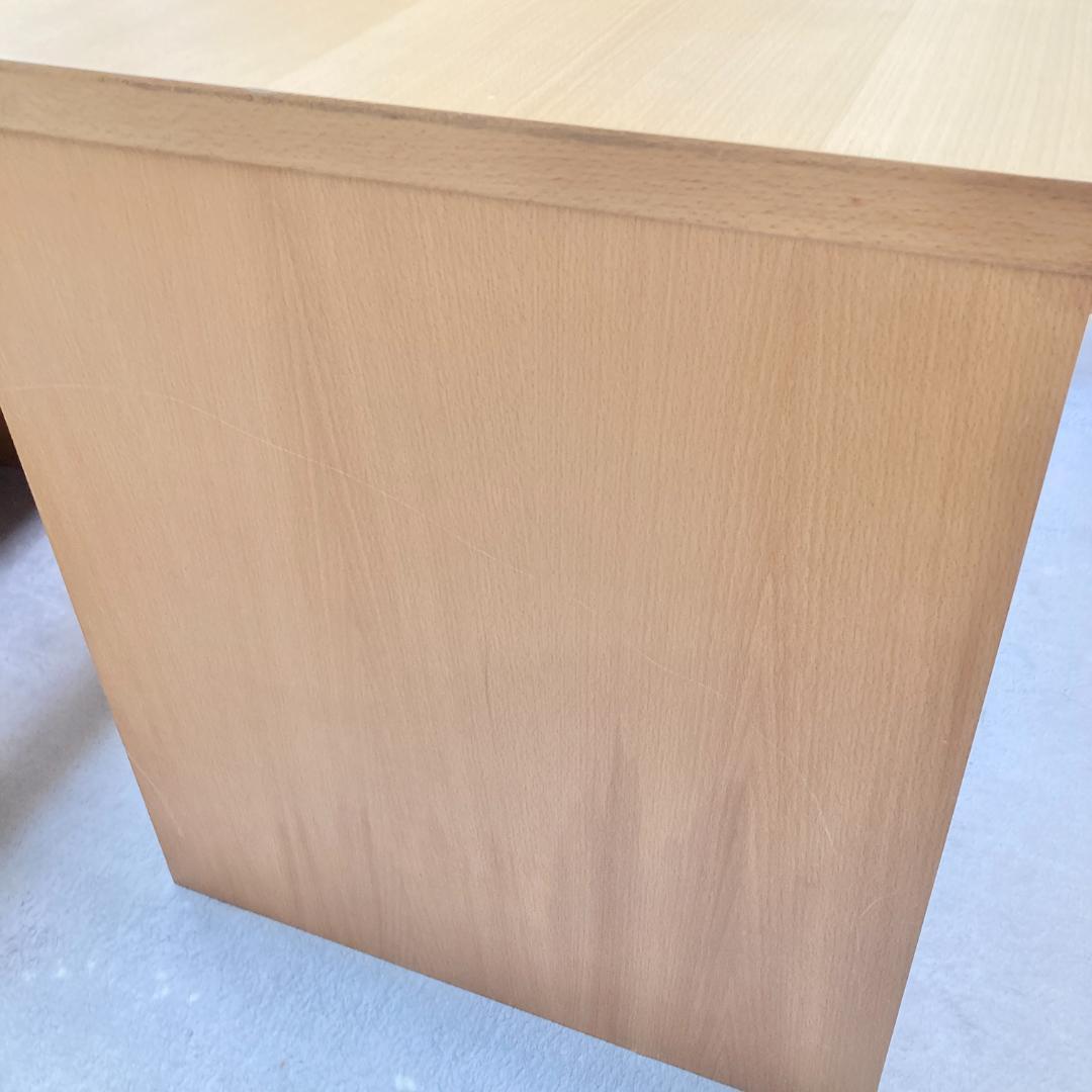【レア廃番品✨】無印良品 MUJI ブナ材 シンプルデザイン デスク