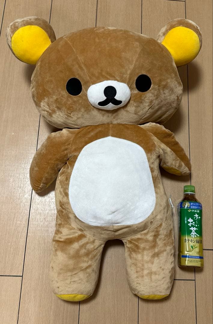 リラックマ ⭐︎特大ぬいぐるみ ファスナー付き