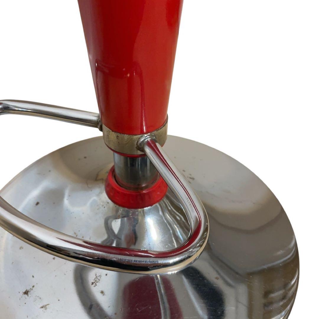 バーチェア　バースツール　カウンターチェア　レッド　レトロ　アンティーク