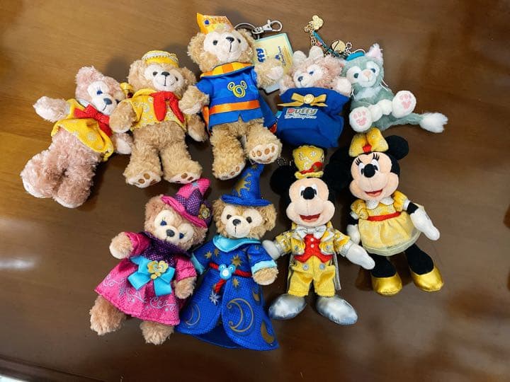 ディズニーぬいぐるみ 9体セット ミッキー ミニー ダッフィー