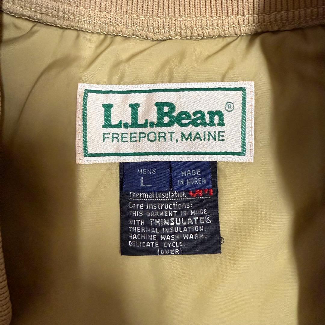 80s L.L.Bean ナイロンジャケット 3トーン シンサレート