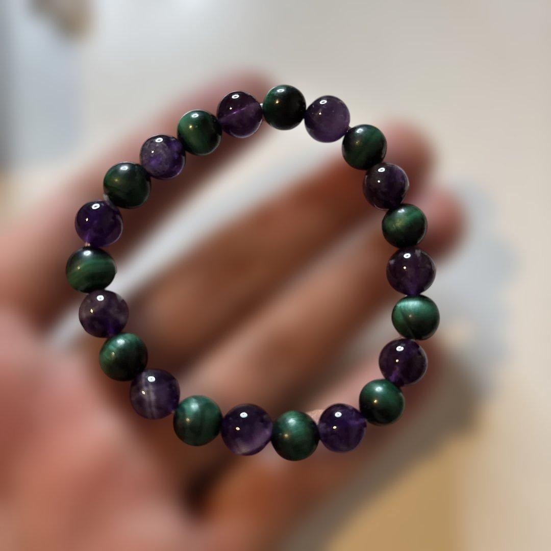 綺麗！アメジストたんとマラカイトたんだよ！これもズーンと来る！ 綺麗！アメジストたんとマラカイトたんだよ！これもズーンと来る！