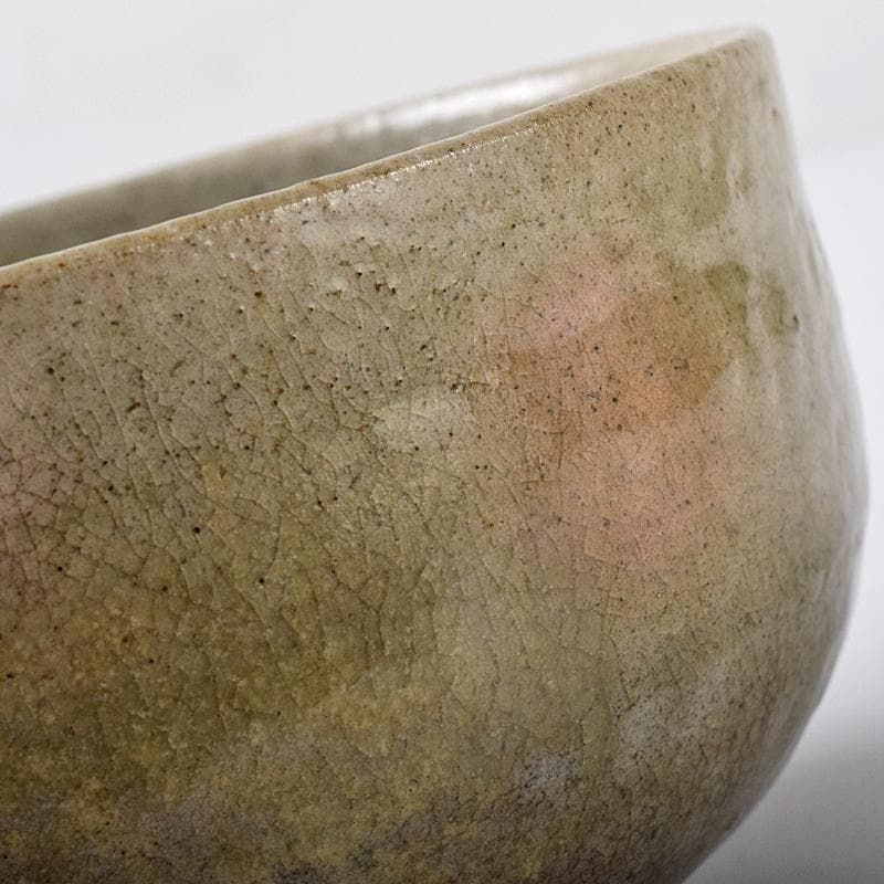 朝鮮美術 李朝 高麗青磁 茶碗 時代箱付 M R8402