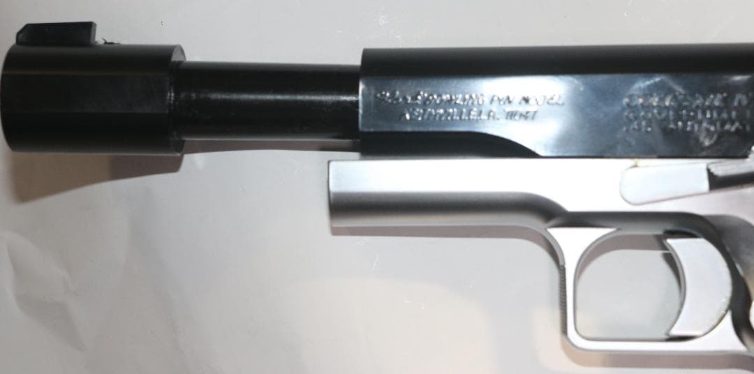 MGC ABS樹脂製モデルガン コルト・ガバカスタム　ボーリングピン 合法品