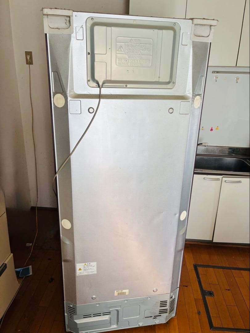 三菱 電気冷凍庫 冷蔵庫 565L 6ドア MR-G57N-R 動作品 製氷