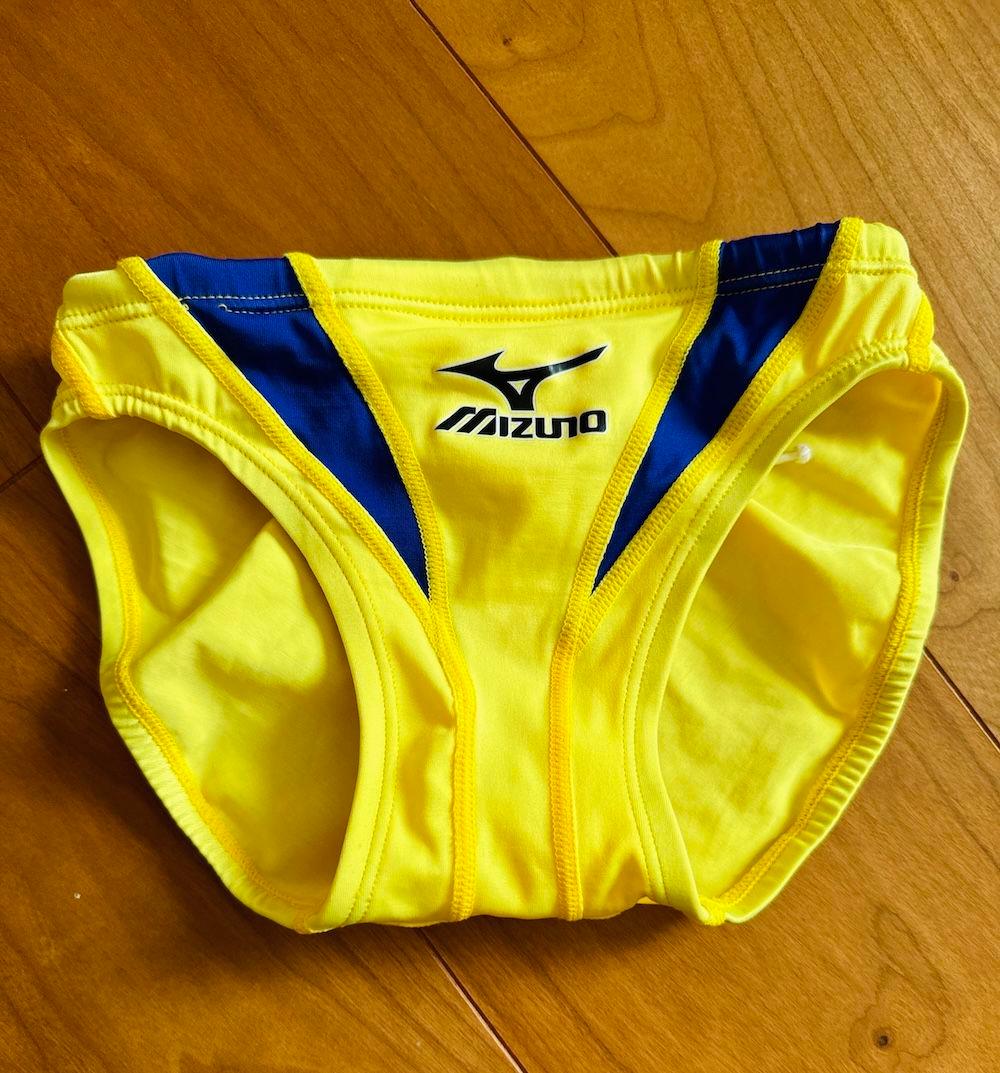 映画DIVE!】池松壮亮モデル マイティライン イエロー×ブルー SS 競パン