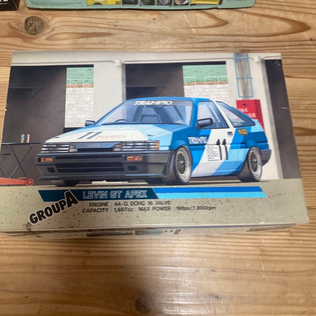 fibo618様 トレノ・レビン 1/24 プラモデルセット フジミ