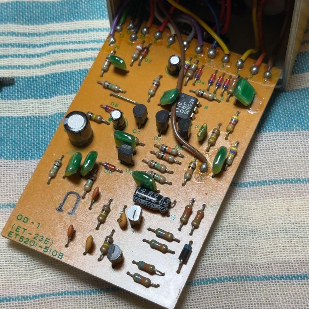 BOSS OD-1 1983年 JRC4558DD艶あり 美品