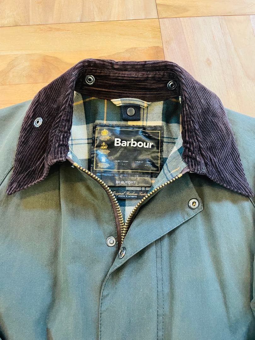 は*う様 Barbour バブアー　BEAUFORT JACKET セージ34