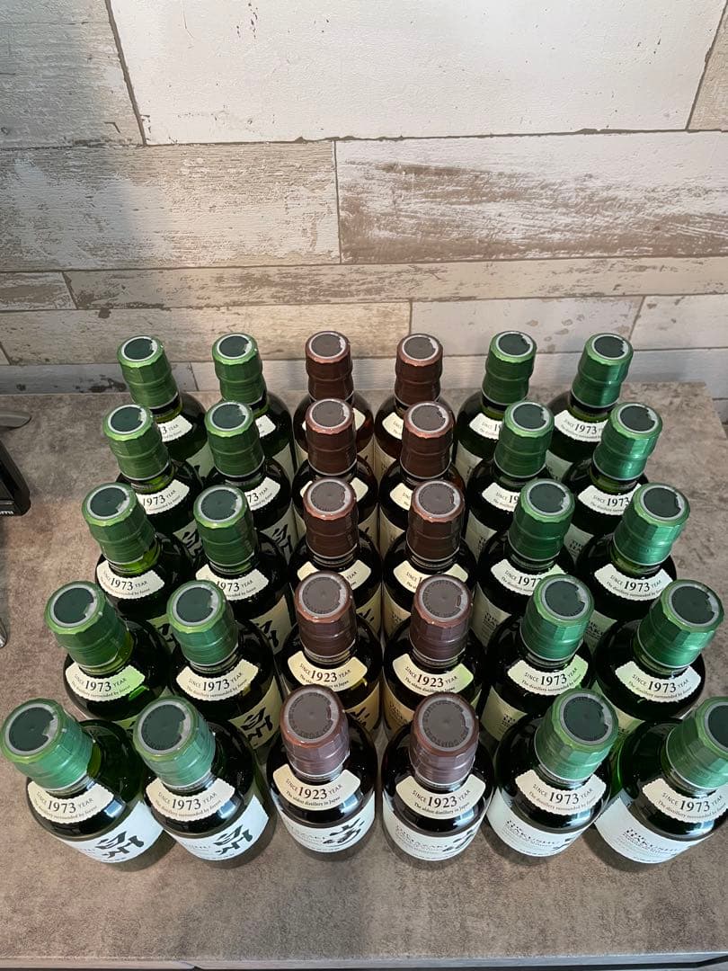 山崎、白州ウイスキー 180ml 30本セット 未開封新品 飲料・酒