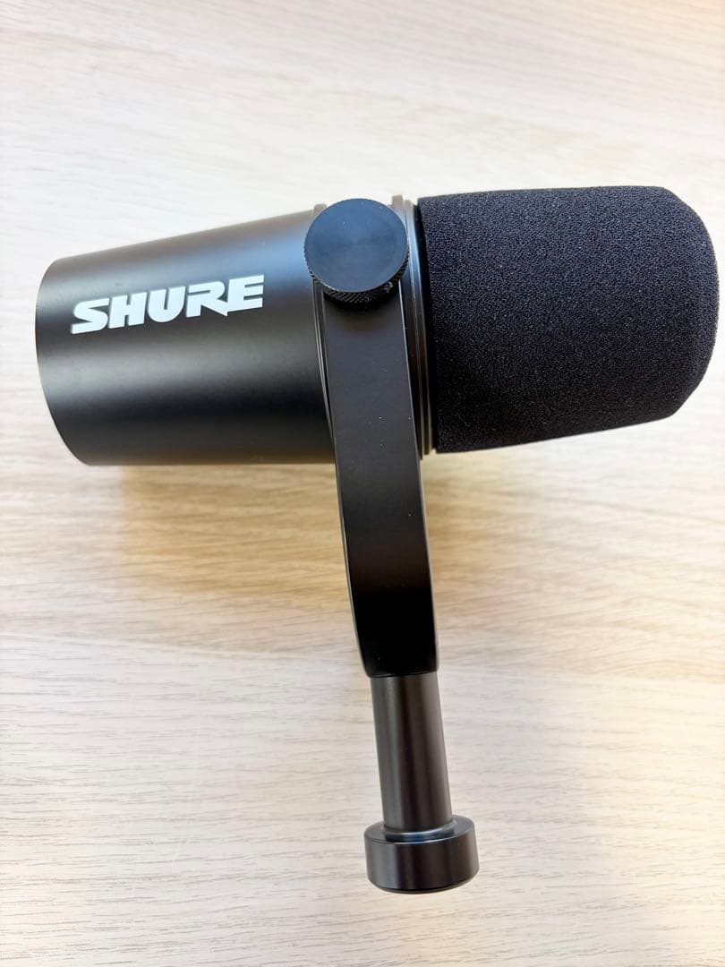 【中古】SHURE MV7 三脚スタンド　アームスタンド付き