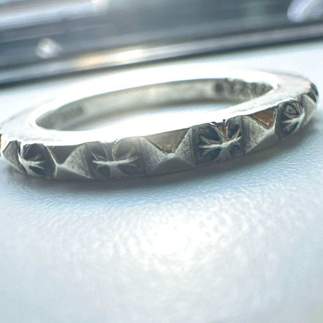 【クロムハーツ】大きめサイズ　トゥルーファッキンパンク　プラスパンクリング