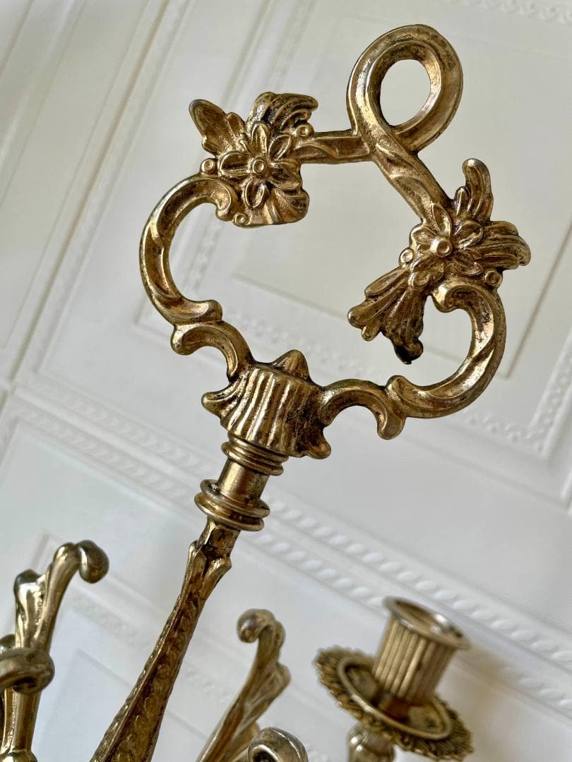 レア】オニキスキャンドルホルダー 4灯 /ヴィンテージ レア】オニキス