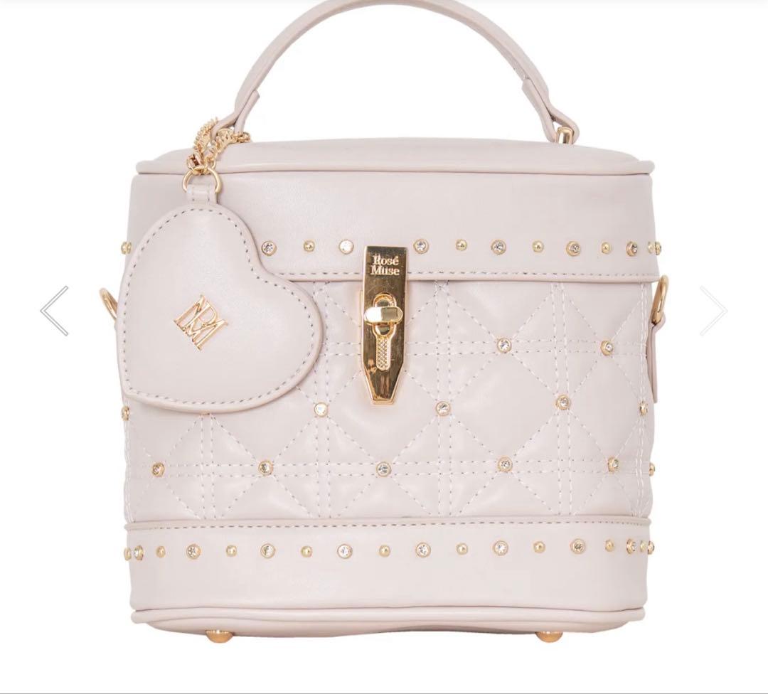 Rosé Muse vanity bag pink