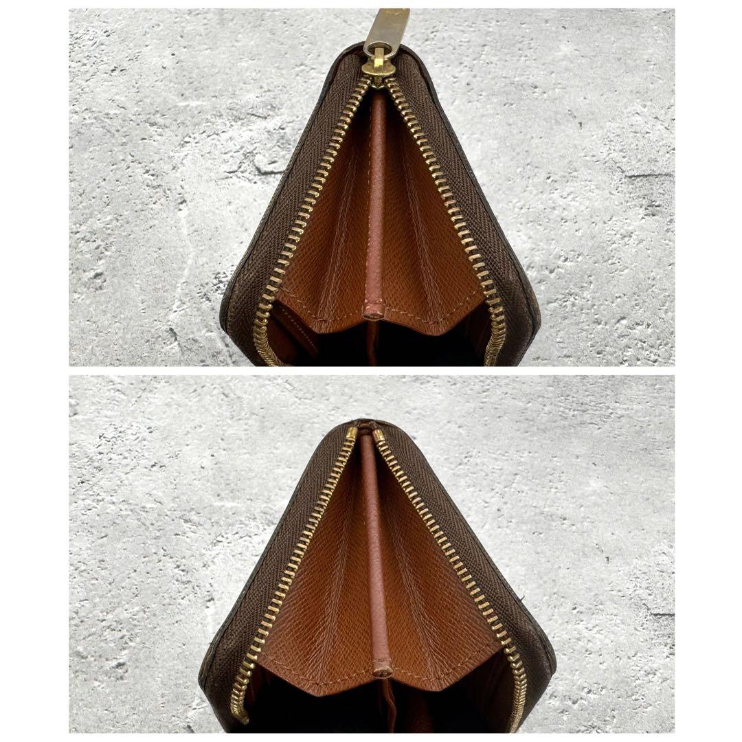 ルイヴィトン モノグラム ジッピーパース・ケース 茶　小銭入れ　財布