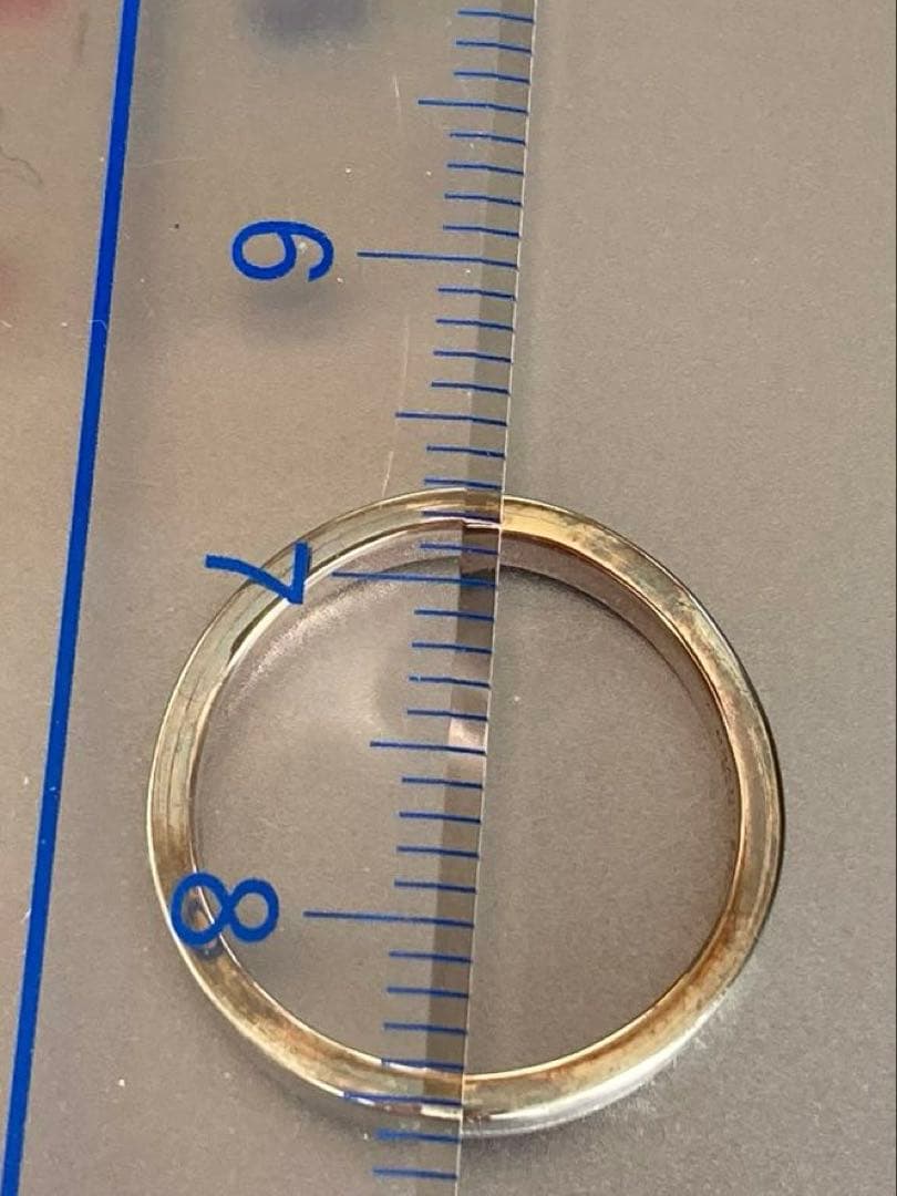 は*認様 【杢目金屋 】K18/SVマリッジリング　結婚指輪　伝統工芸手法　木目