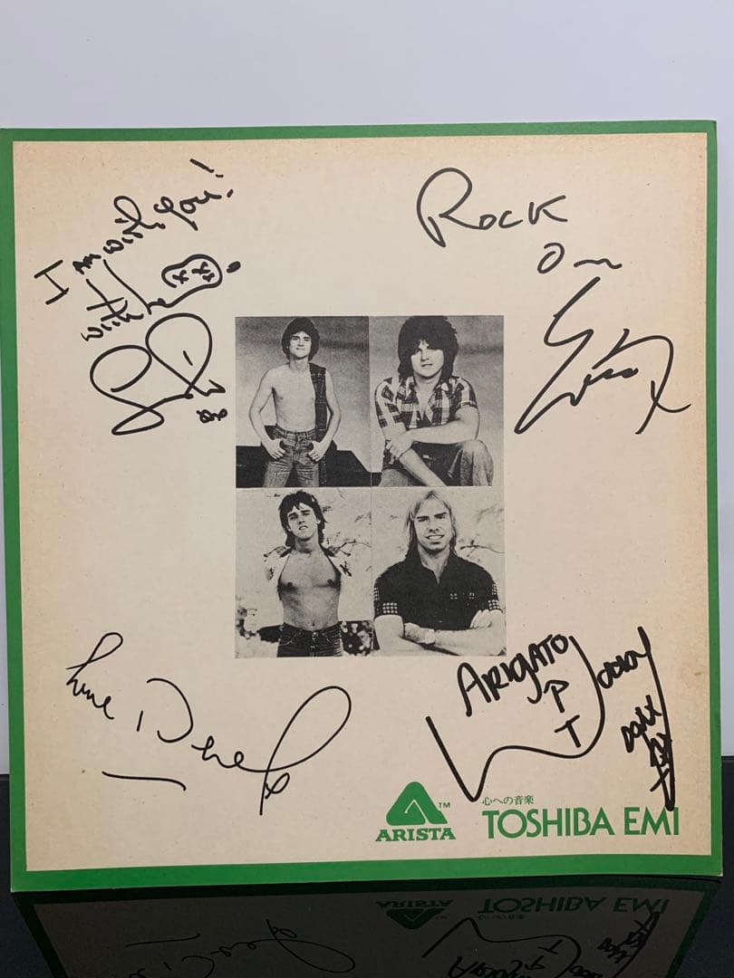 希少レア》《送料無料》⭐︎ベイシティローラーズ 直筆サイン色紙⭐︎