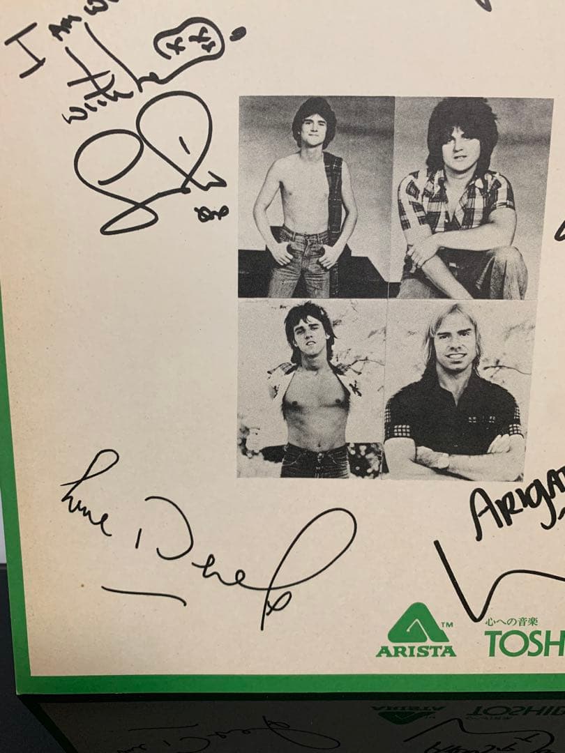 《希少レア》《送料無料》⭐︎ベイシティローラーズ 直筆サイン色紙⭐︎