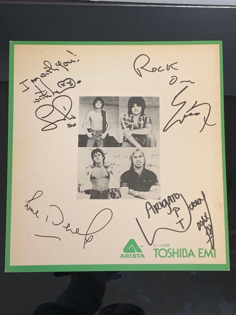 《希少レア》《送料無料》⭐︎ベイシティローラーズ 直筆サイン色紙⭐︎
