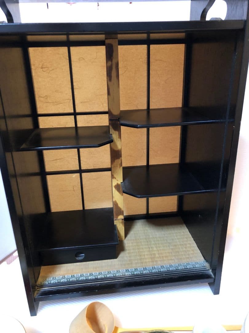 美品]茶道 飾り茶棚 道具 一式 アンティーク ヴィンテージ