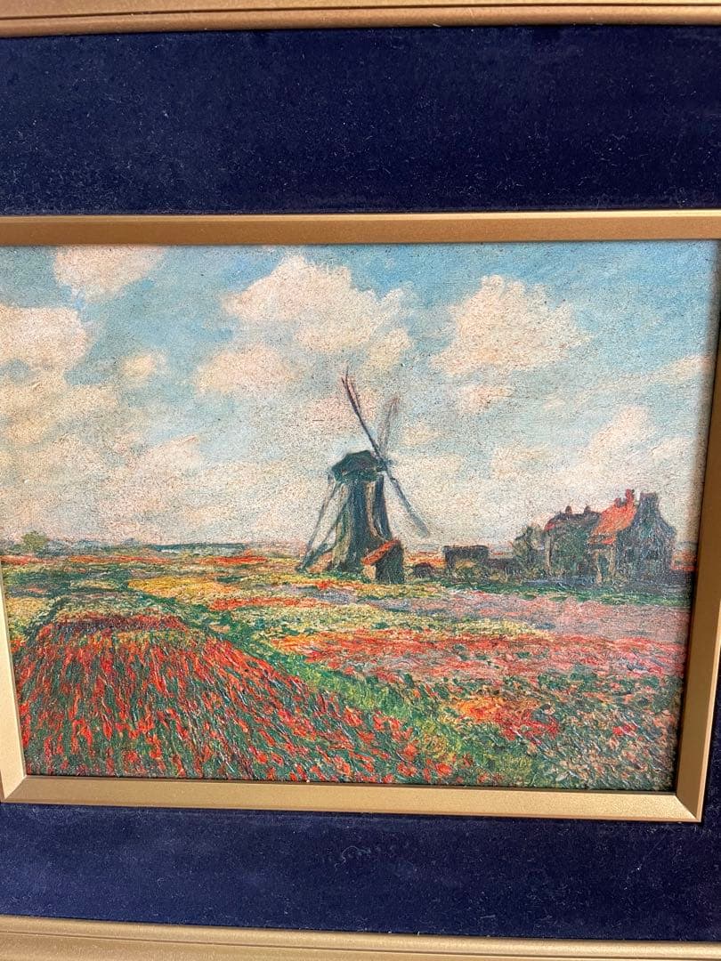 チューリップ畑　モネ