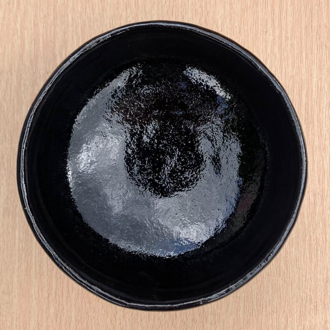 服部幸楽造 のんこう作 千鳥写 黒楽茶碗 細合喝堂書付 共箱 - メルカリ