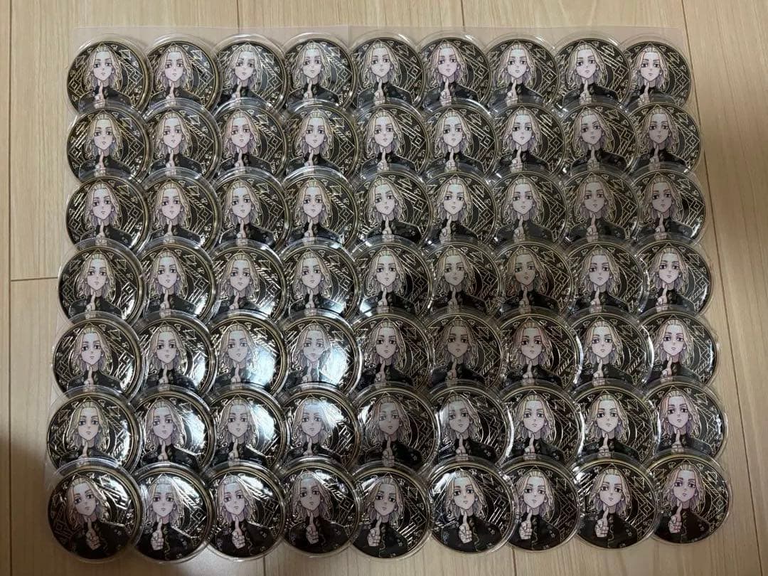 東京リベンジャーズ佐野万次郎 原画展 63個缶バッジ➕A3痛バック【お値引⭕️】