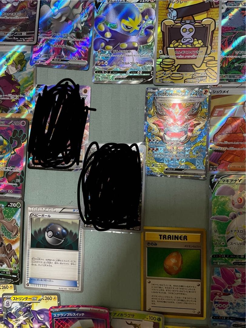 ポケカ引退品9キロ　コイキングAR入り。