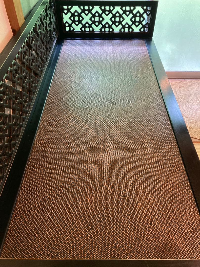 ルイージさん専用】アジアンスタイル 木製ベットベンチ（取りに来て