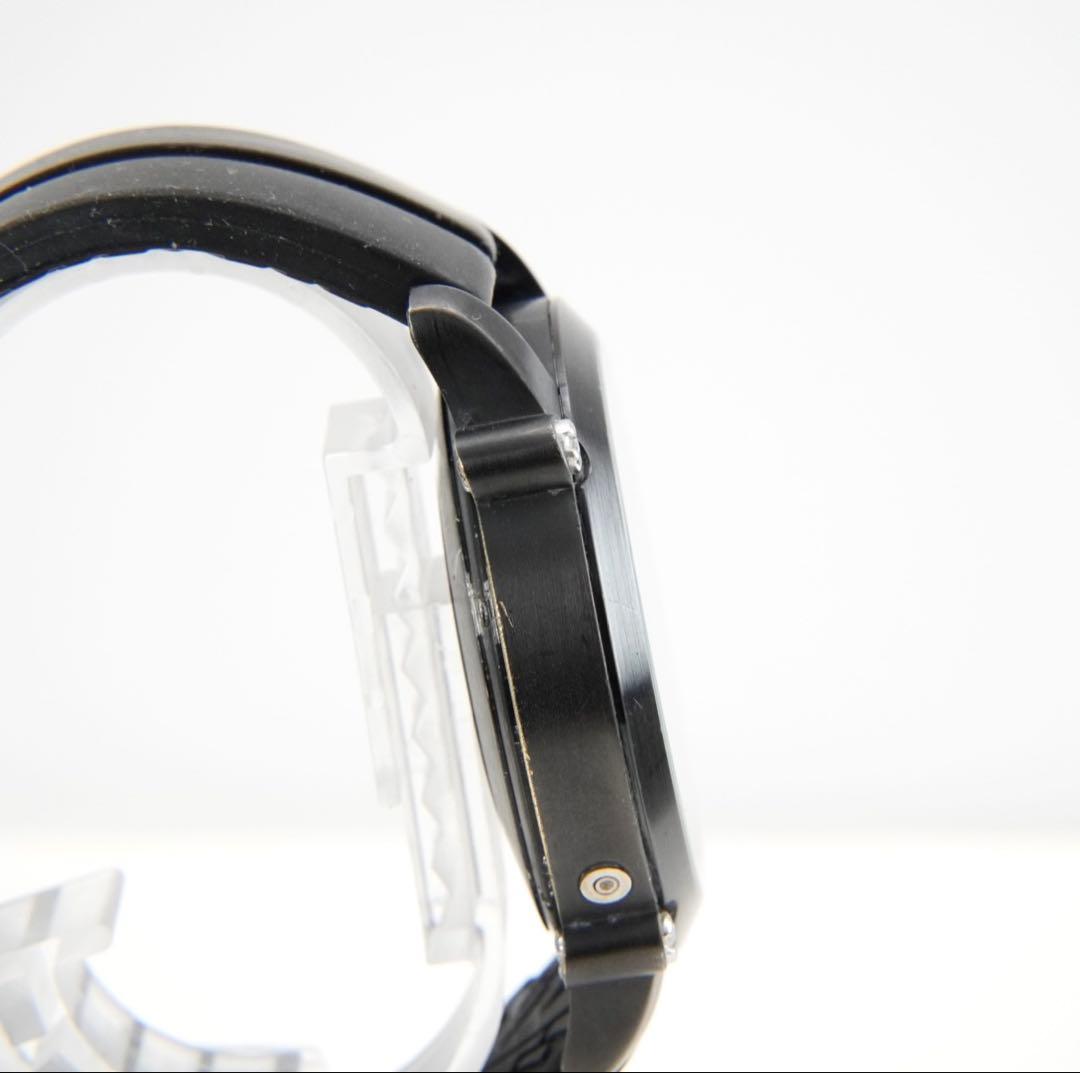 ポルシェデザイン クロノグラフ 黒文字盤 自動巻き ラバーベルト メンズ 腕時計