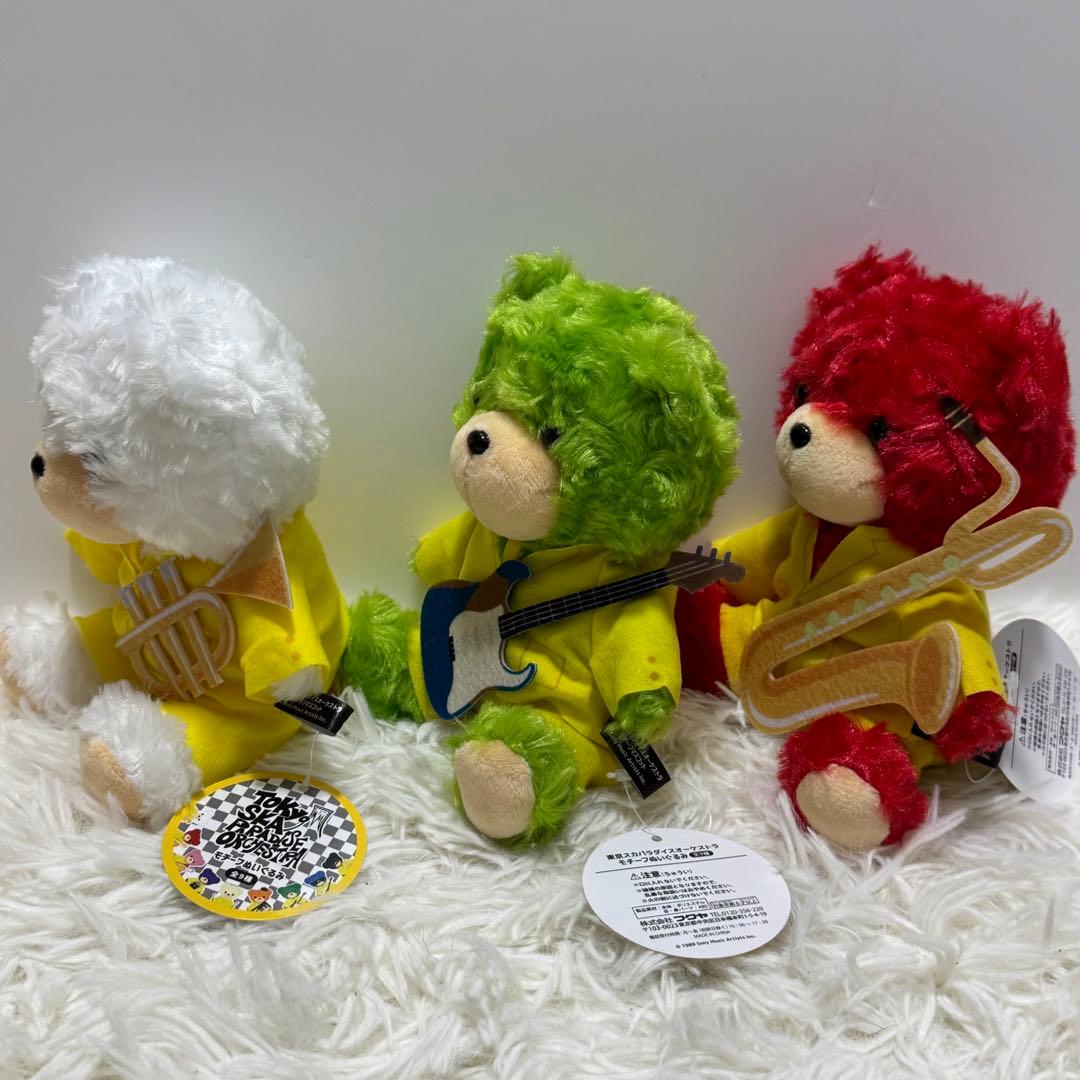 【新品】スカパラモチーフぬいぐるみ　コンプリート