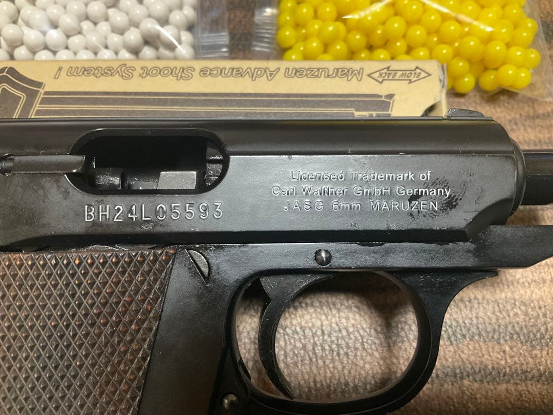 マルゼンワルサーPPK/Sガスブロ(JASG公認)