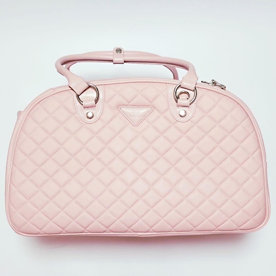 Puppyangel/パピーエンジェル】キルティングキャリーバッグ ピンク