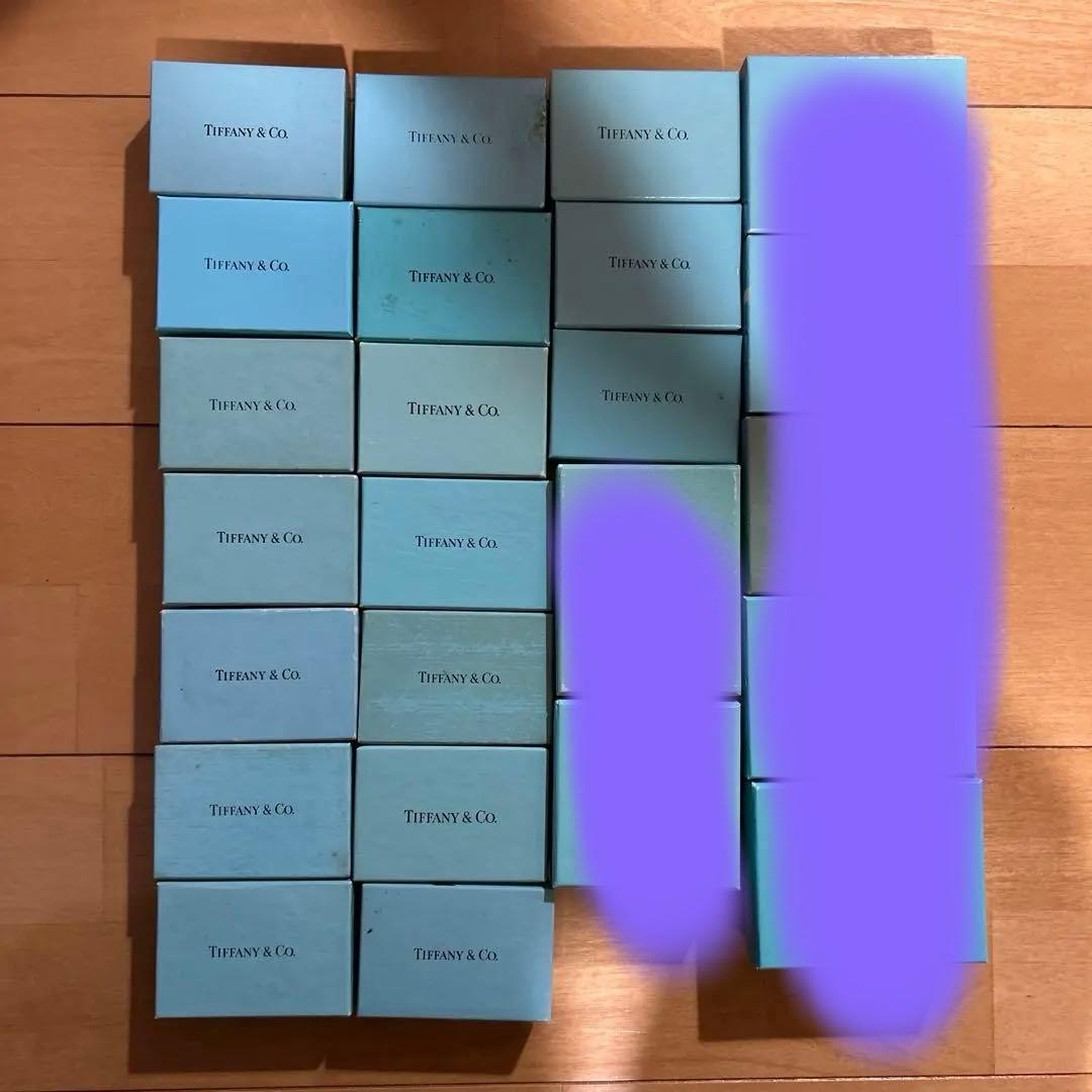 Tiffany 空箱 17個のみ ティファニー 箱のみ ティファニーブルー ブルーボックス 空箱 - メルカリ