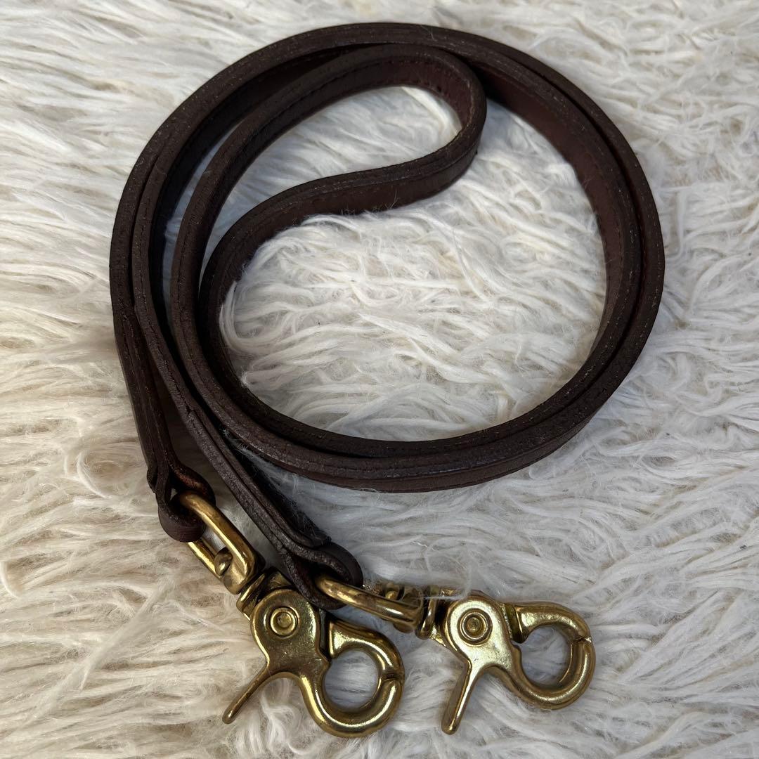 【美品】オールドコーチ　9755 USA製 グラブタンレザー　ショルダーバッグ