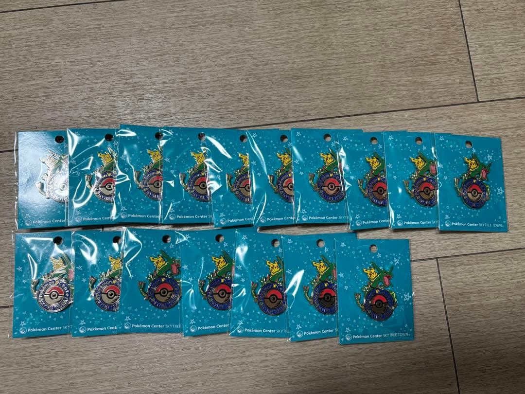 ポケモンセンター スカイツリータウン ピンバッジ7 個セット｜ポケモン