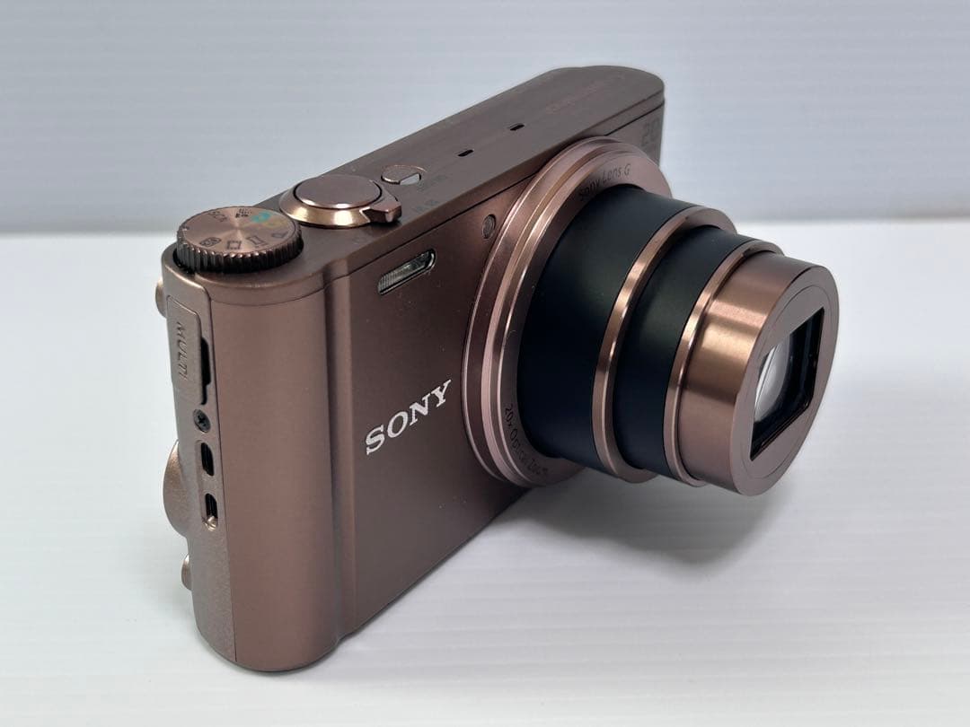 SONY カメラ DSC-WX300 充電器 ブラウン コンデジ 動作品 SONY