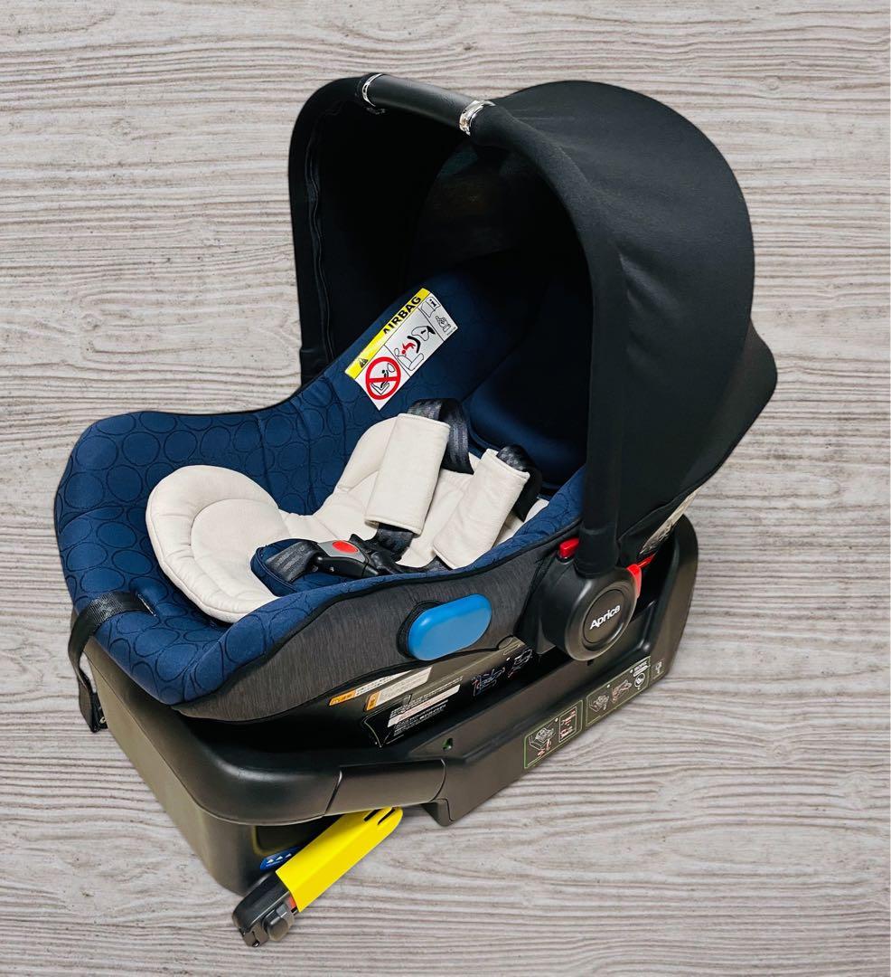 (美品) Aprica スムーヴ TS インファント カーシート + ベース