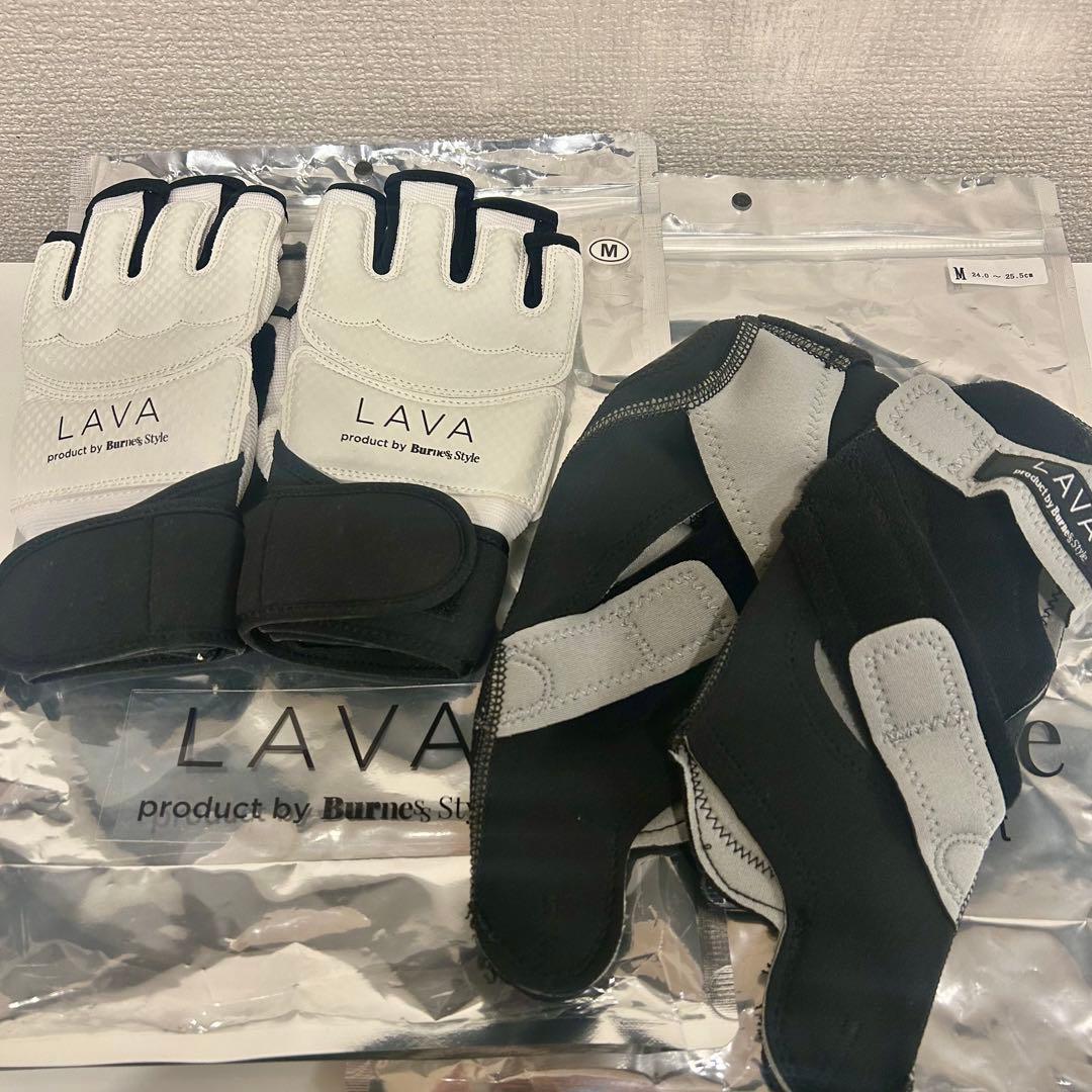 ほぼ未使用】LAVAバーネススタイル グローブ&シューズ Mサイズ - メルカリ