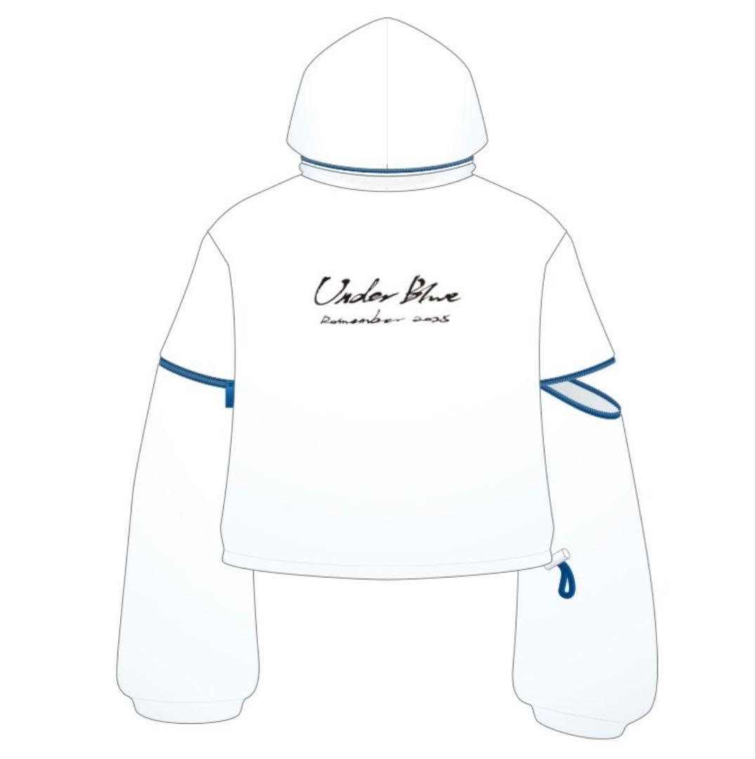 Eve Under Blue スケルトンパーカー L - メルカリ