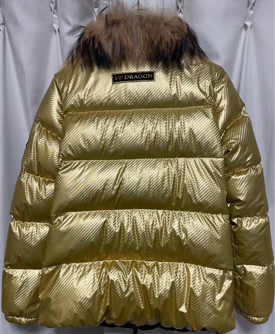 美品●ダンスウィズドラゴン●ファー付きダウン●DANCEWITHDRAGON●2