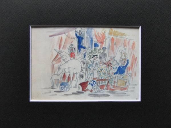 ピカソ、バラードの舞台幕の草案、希少画集画、 新品高級額付 - メルカリ