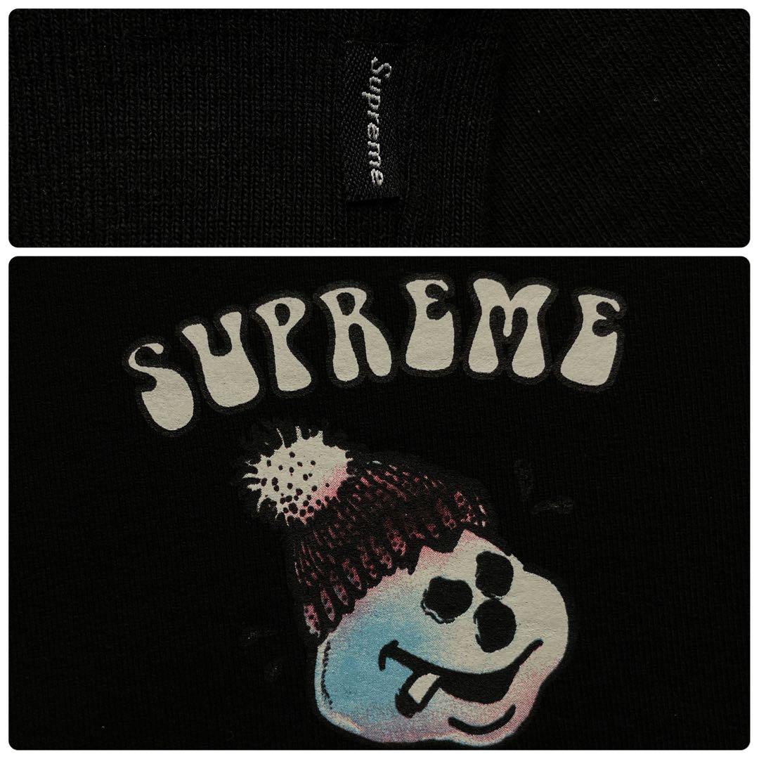 3307 U【極美品】シュプリーム☆スノーマン パーカー パーカー ブラック