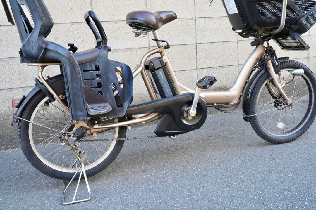 電動自転車 ブリヂストン 20インチ 子供乗せ アシスト 中古 012301