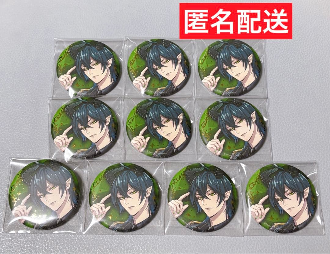 マレウス 缶バッジ ブレジュ ブレイジングジュエル ツイステ