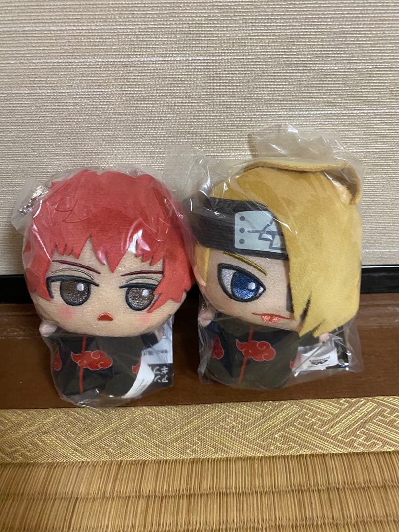 NARUTO デイダラ サソリ ちびぐるみ セット - メルカリ