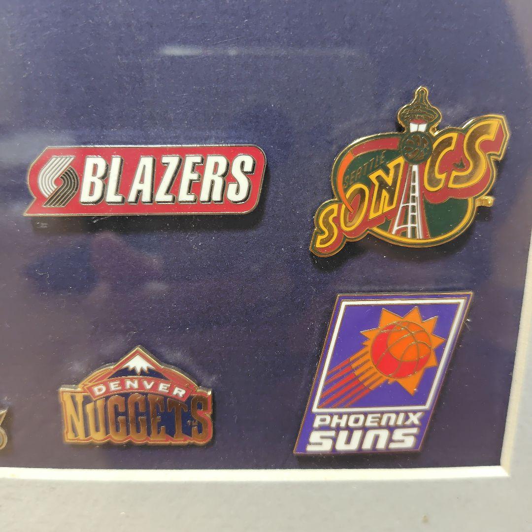 NBAチーム ピンバッジコレクション