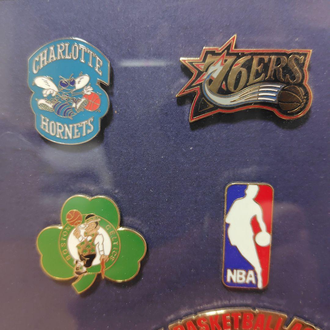 NBAチーム ピンバッジコレクション