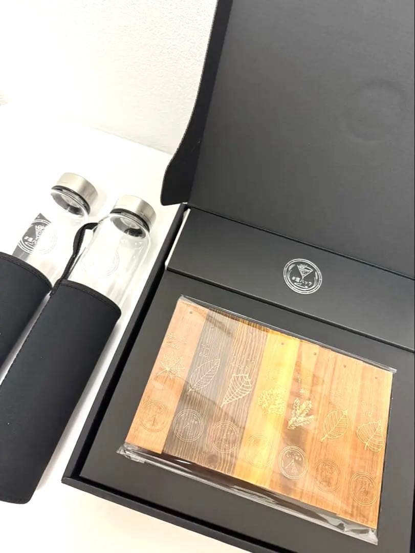 酒ハック 樽酒熟成キット 酒専用ボトル 2本の3点セット 飲料・酒